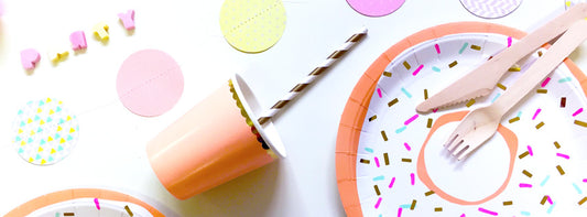 Donut party table display