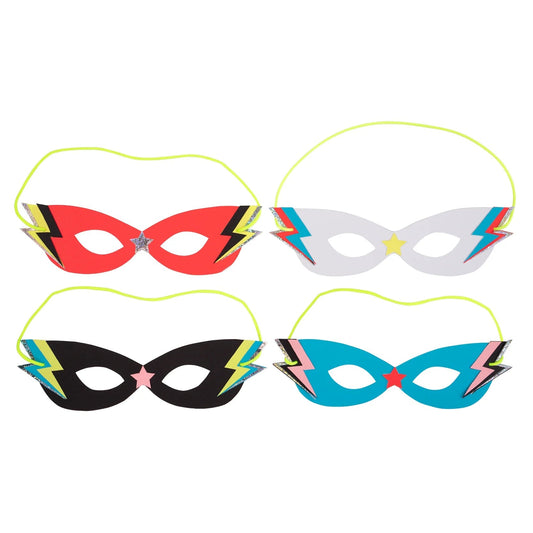 Superhero Masks (x 8)