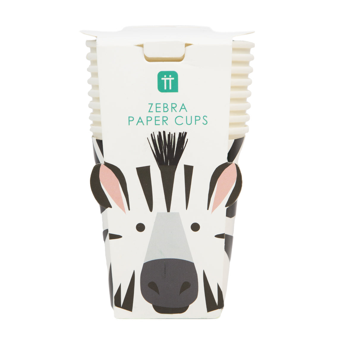 Party Animals Zebra Cups - 8pk