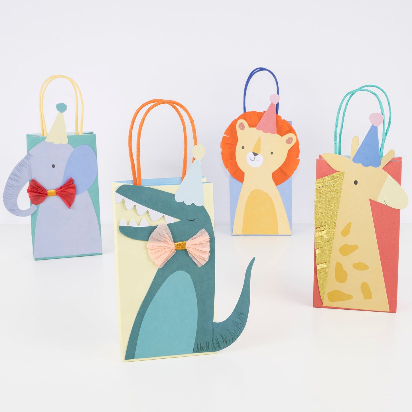 Animal Parade Party Bags - 8pk