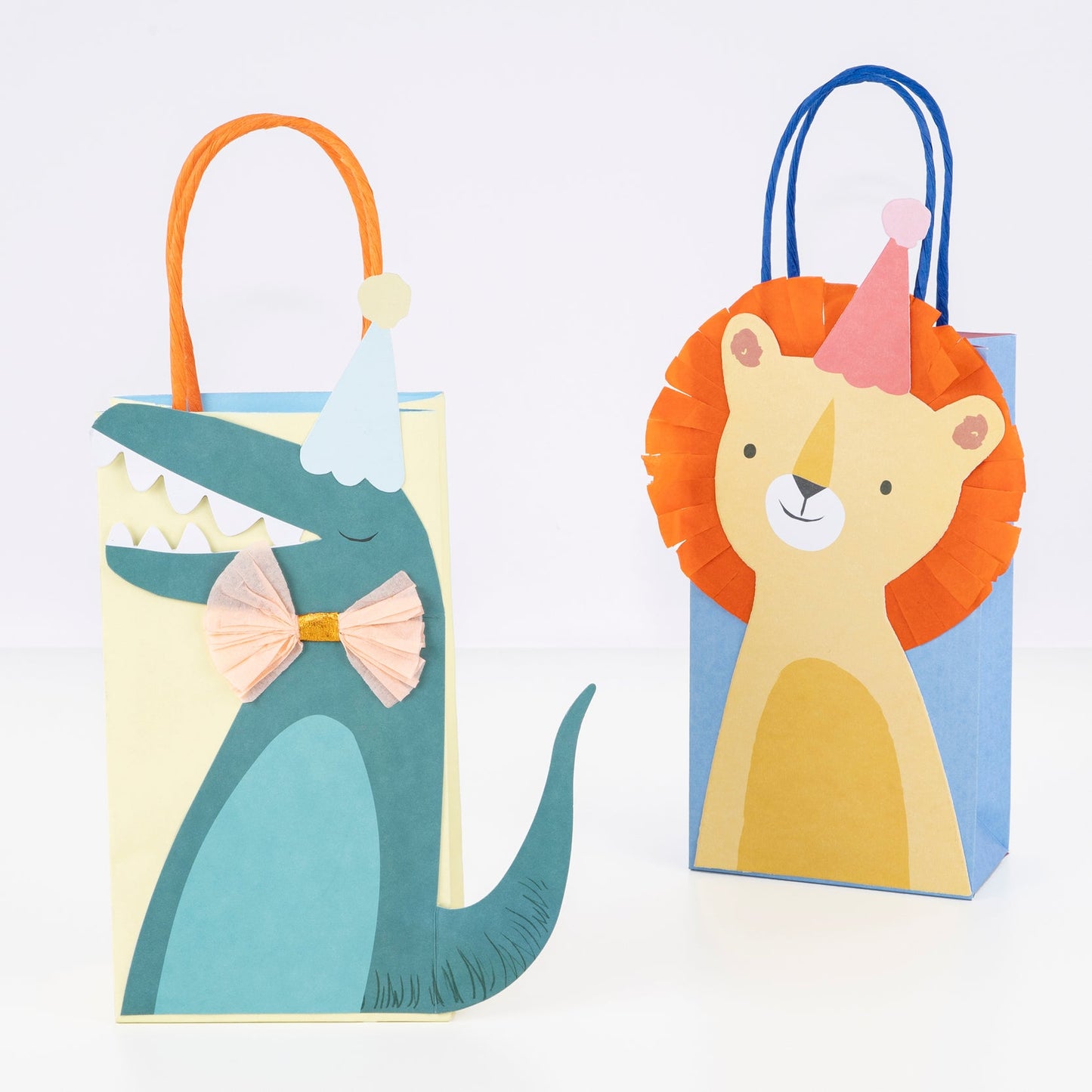 Animal Parade Party Bags - 8pk