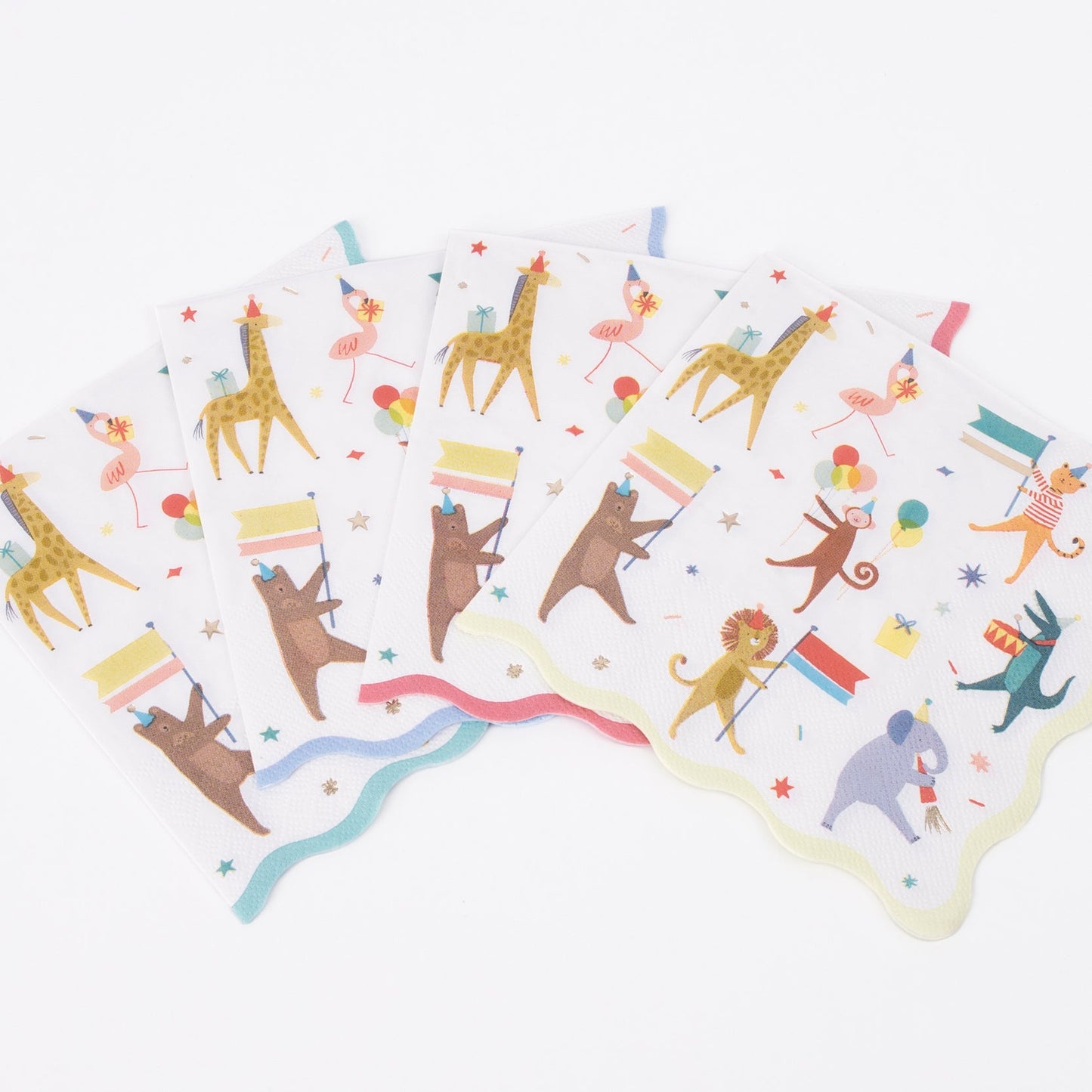 Animal Parade Napkins - 16pk