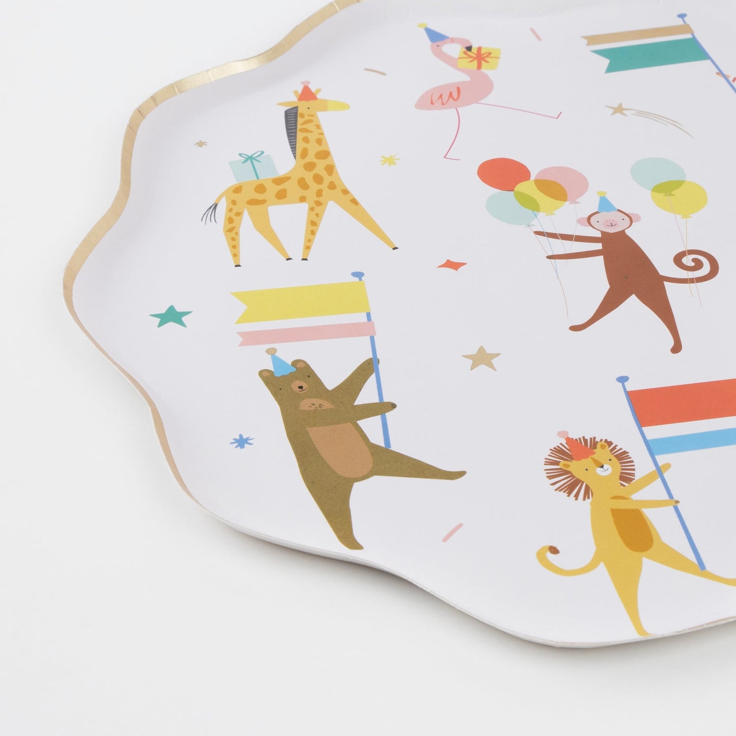 Animal Parade Plates - 8pk