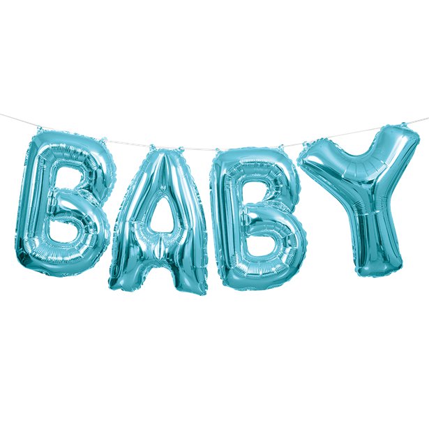 Blue Baby Balloon