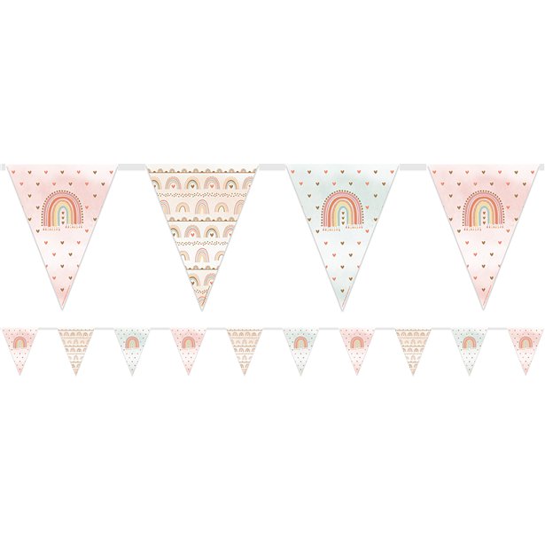 Boho Rainbow Bunting