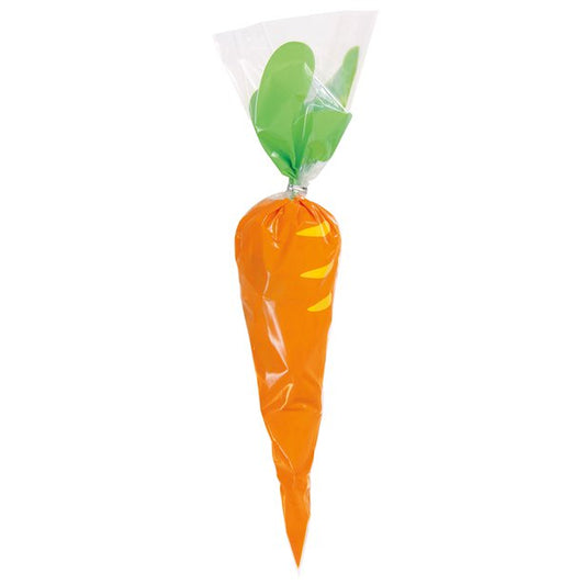 Carrot Cone Cello Bags - 20pk