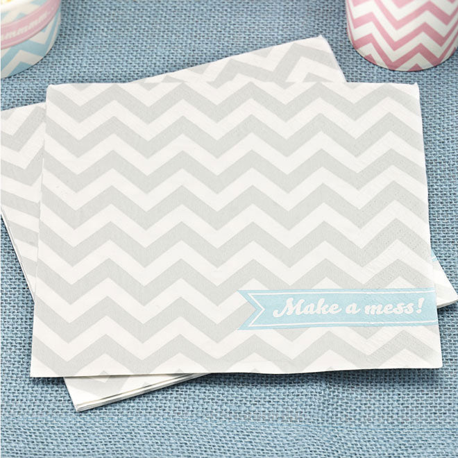 chevron divine napkins