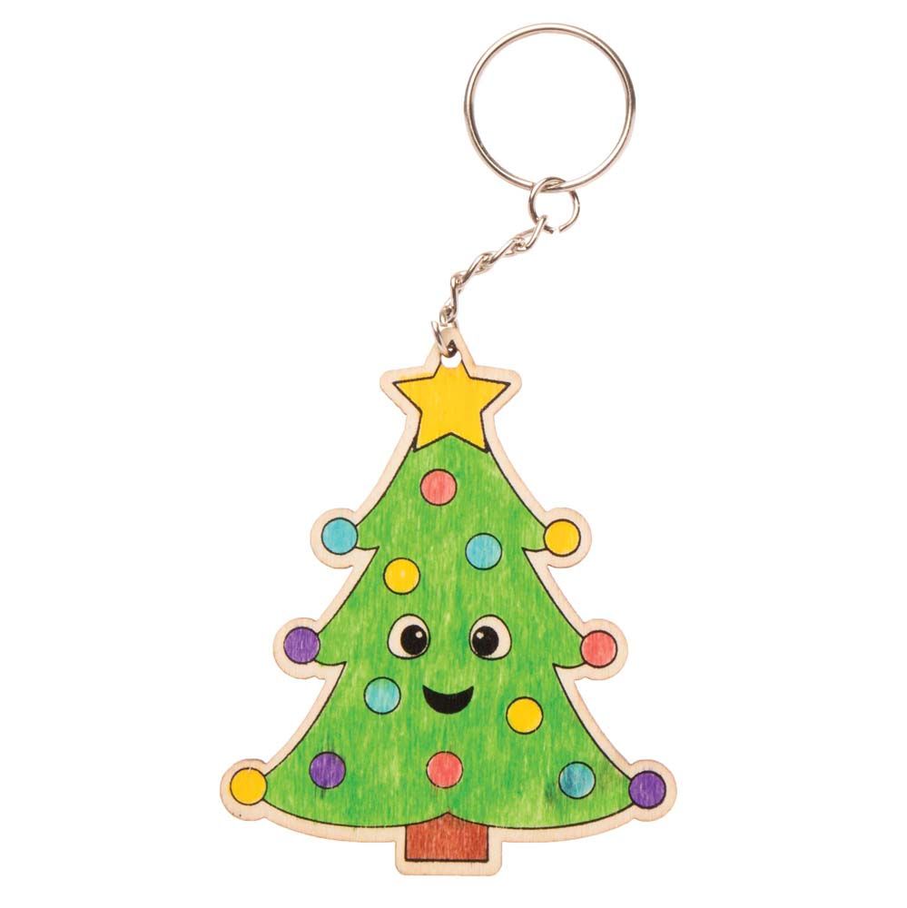 christmas tree keyring