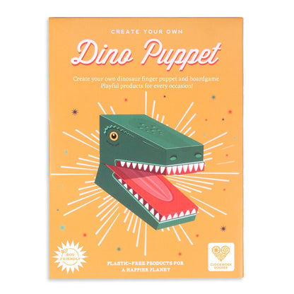 Create Your Own Dinosaur Finger Puppet
