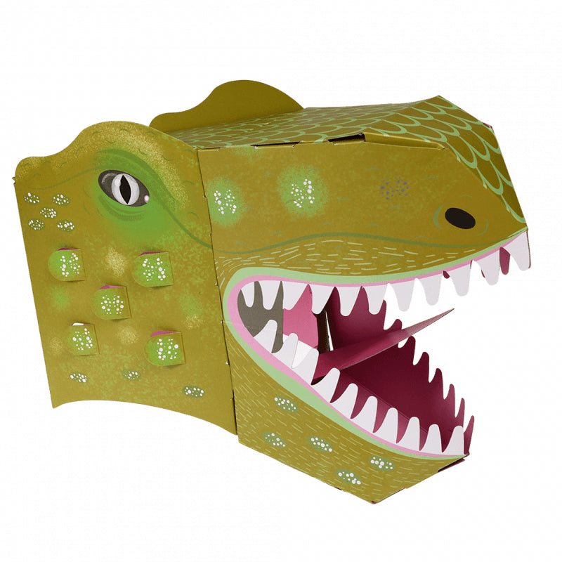 Make your own dinosaur head