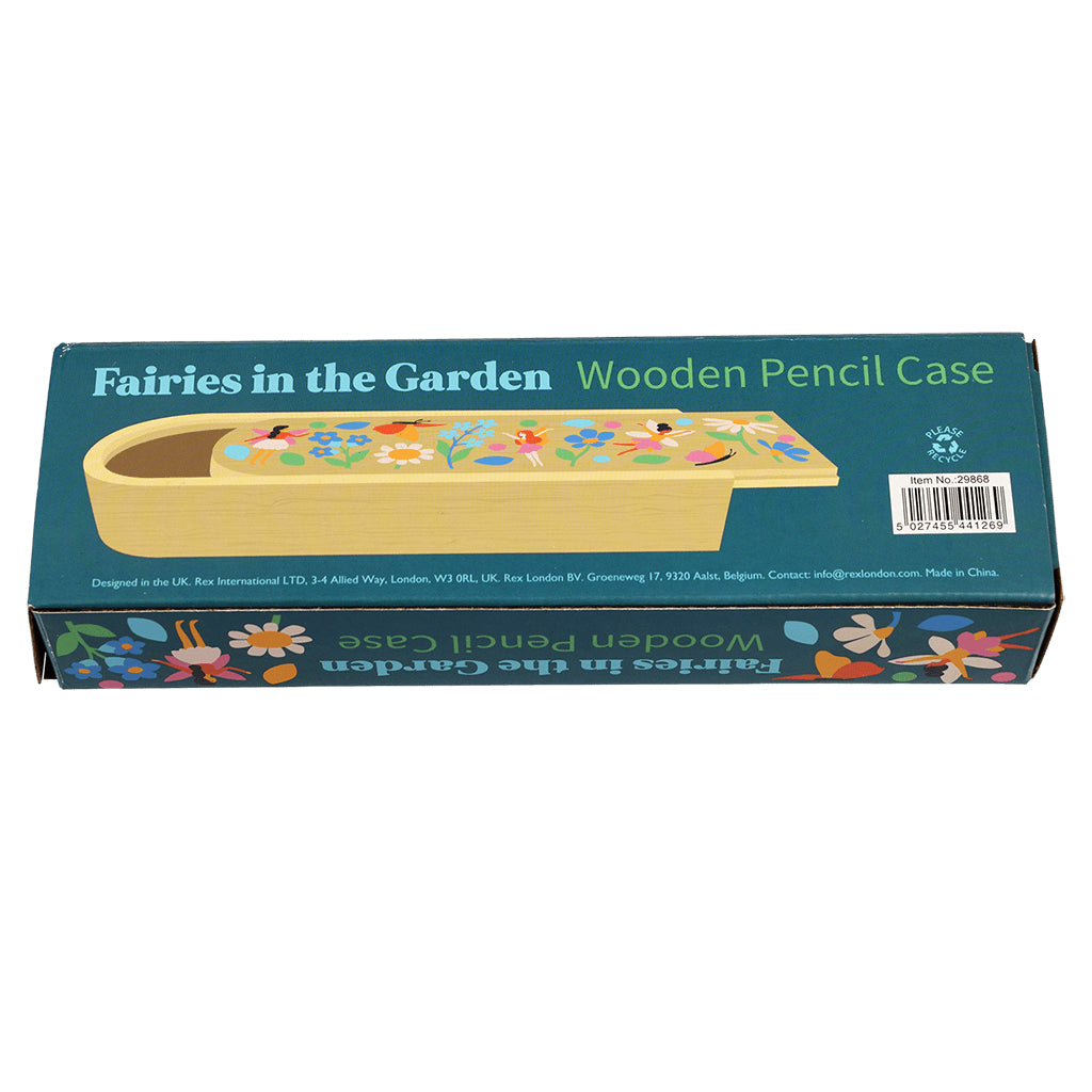Wooden Fairy Pencil Box