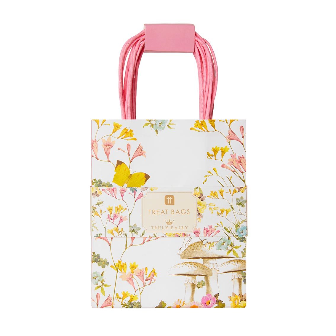 Fairy & Butterfly Paper Party Bag - 8 pack