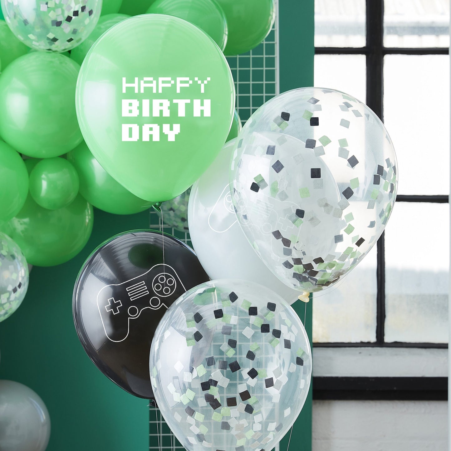 Gamer Party Latex Balloons