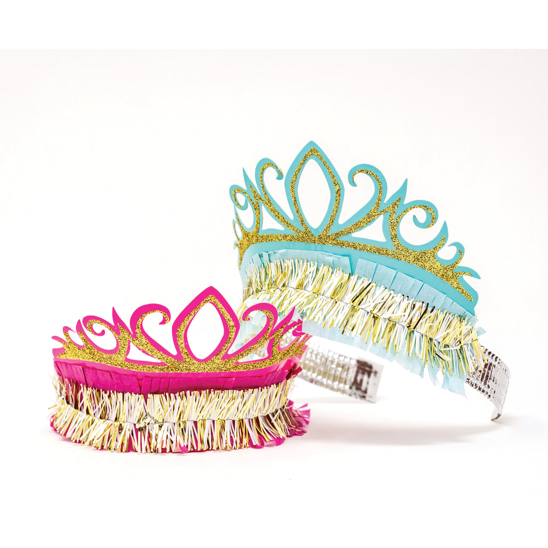Glitter tiaras
