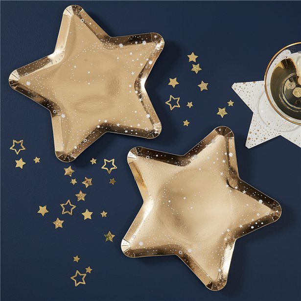Gold Star Plates