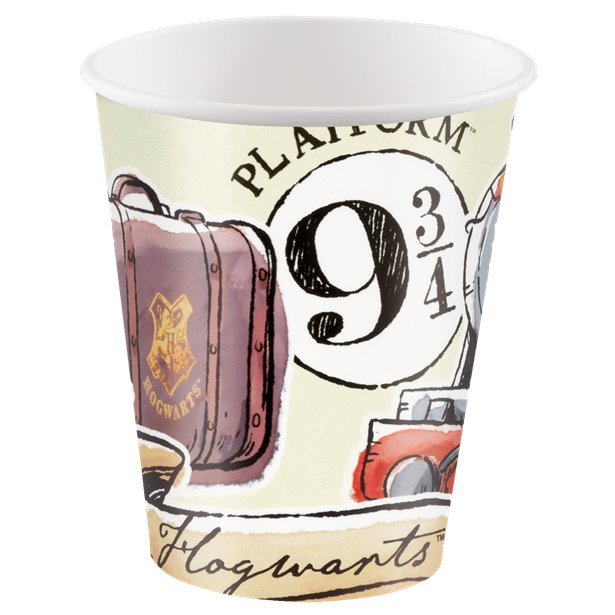 Harry Potter Hogwarts Cups - 8pk