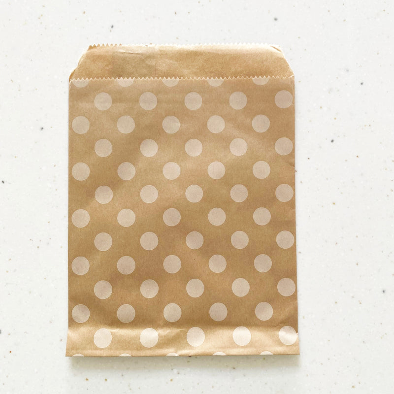 Kraft Bags spotty