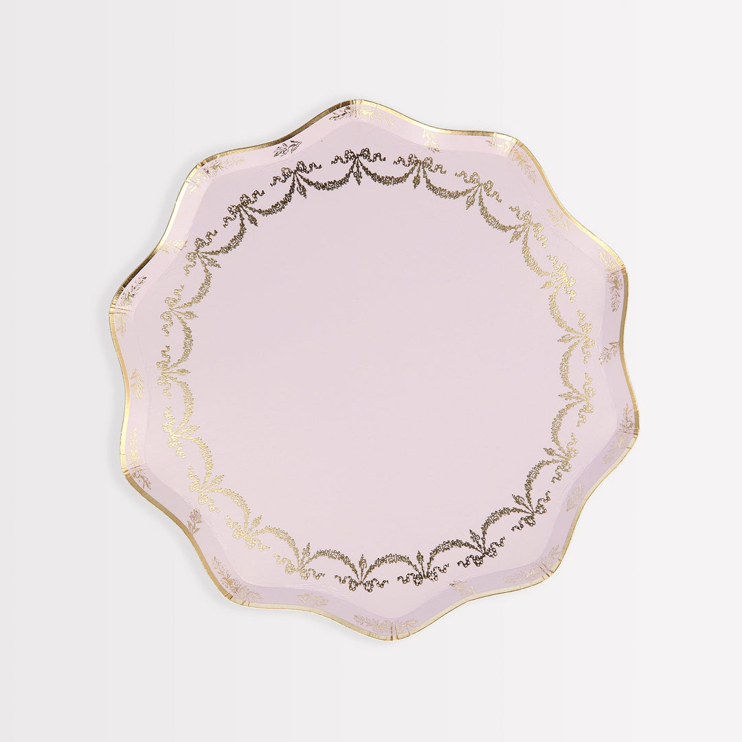 laduree plates lilac