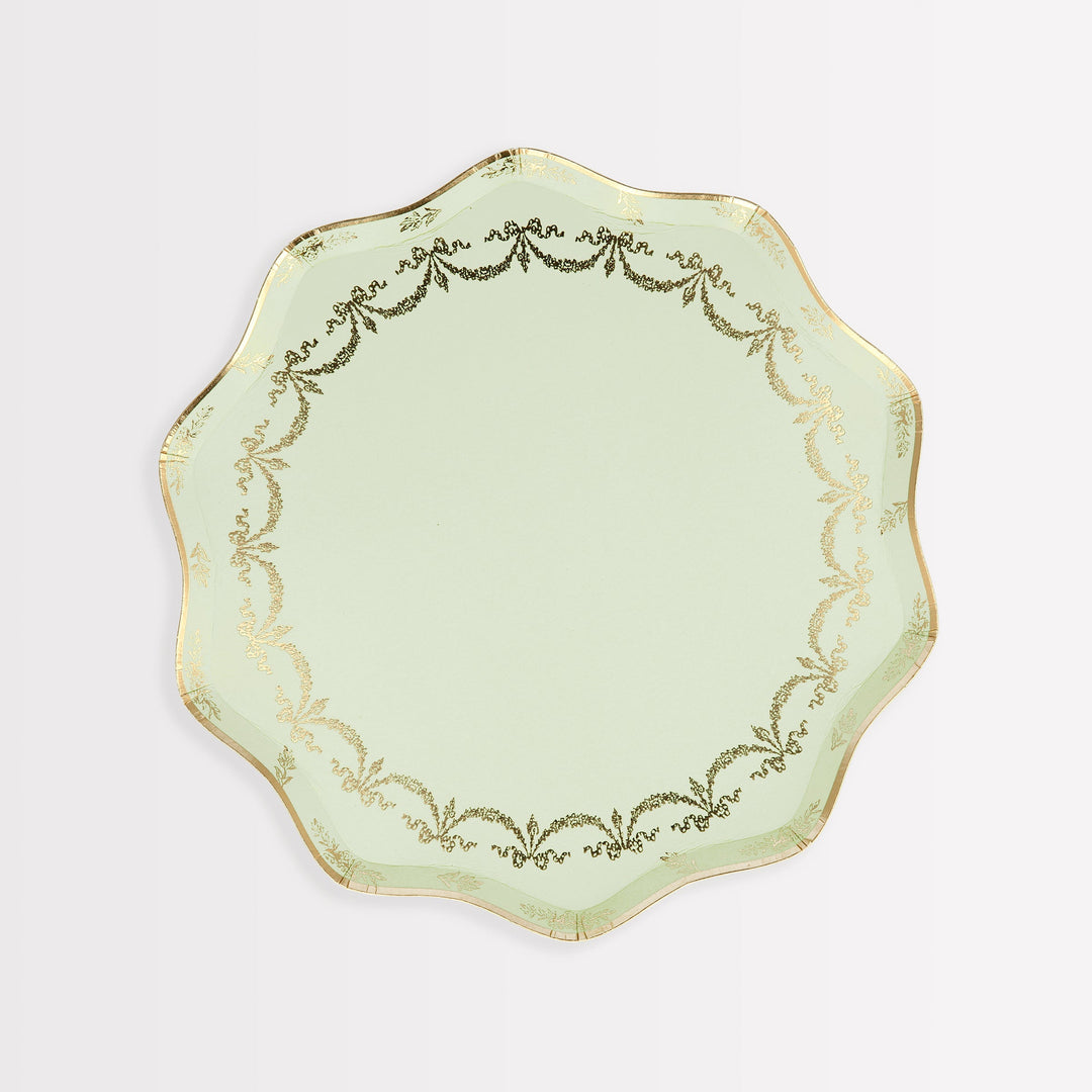 laduree plates mint