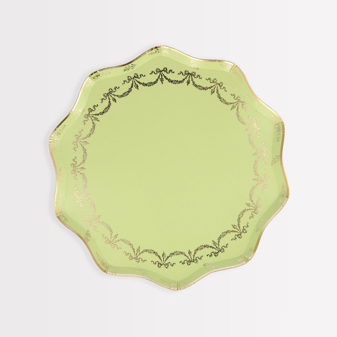 laduree plates green