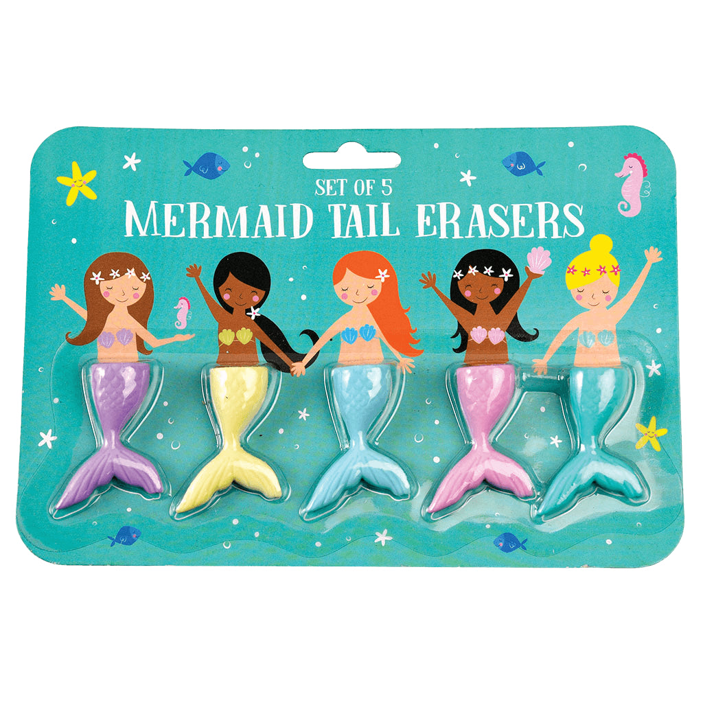 Mermaid Tail Erasers
