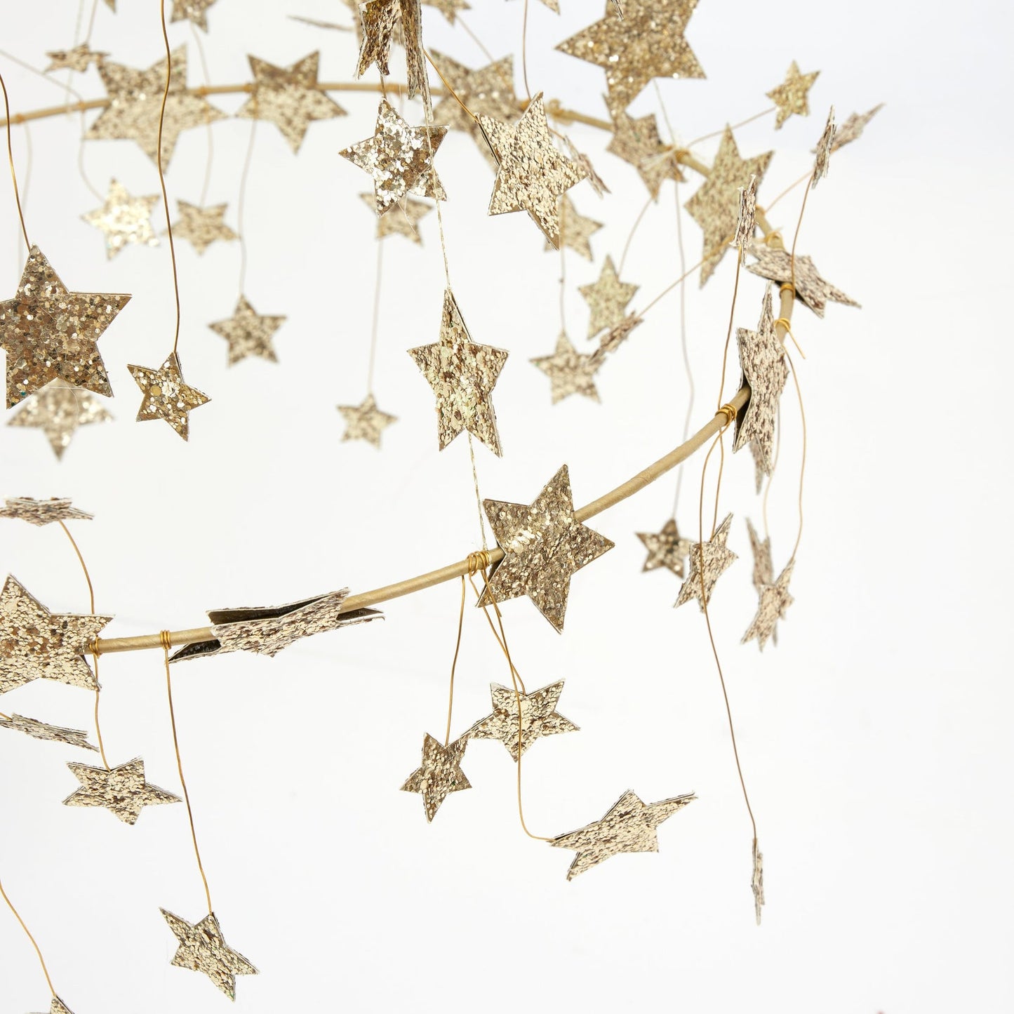 gold star chandelier
