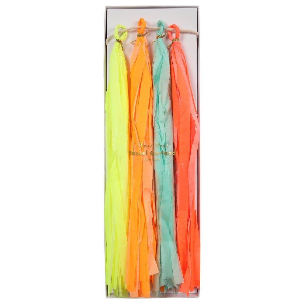 Neon Tassels in Packaging
