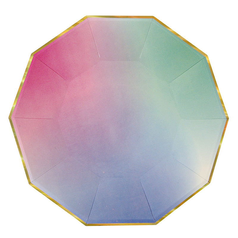ombre plate