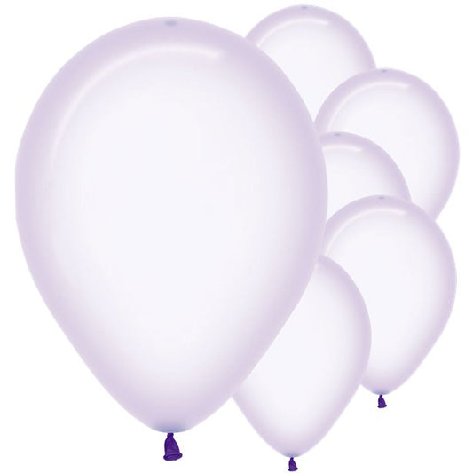lilac balloons