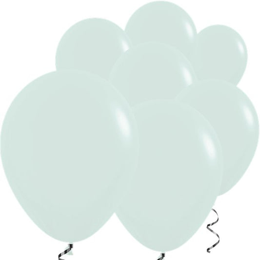 mint balloons