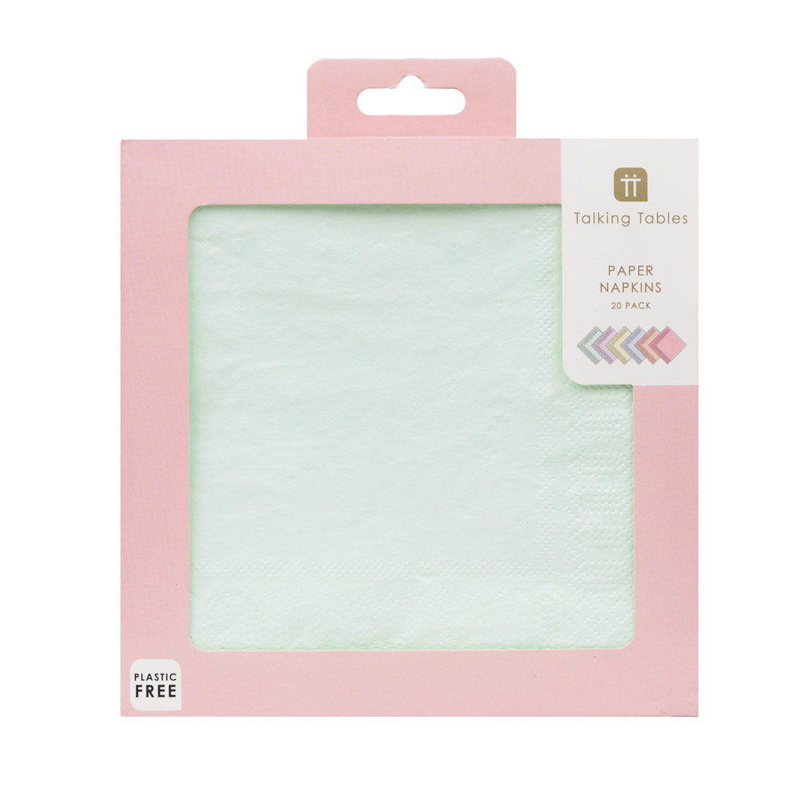 Pastel Mix Paper Napkins - 16pk