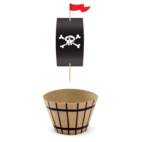 Pirate Cupcake Wrapper