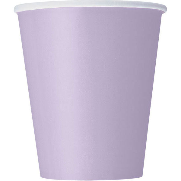 plain lavender cups