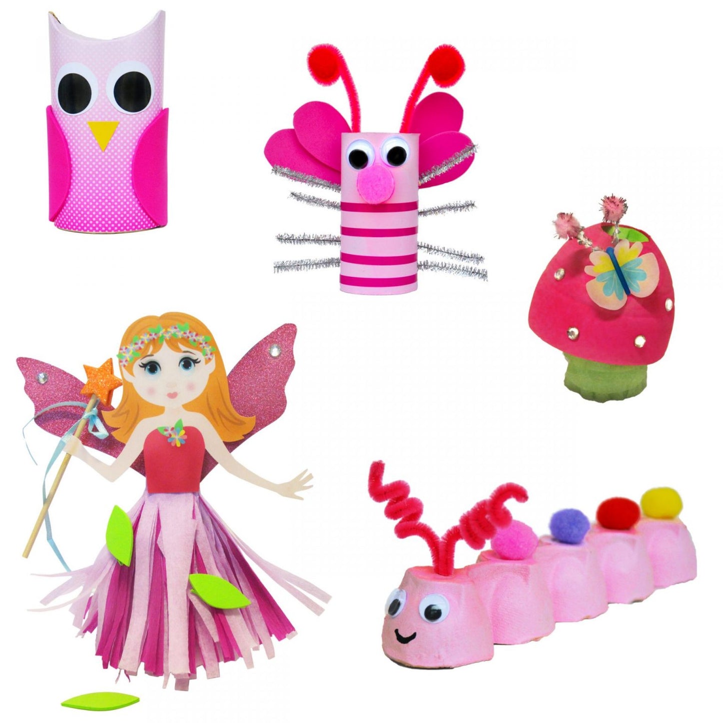 ReCycleMe Medium Craft Kit - Fairy World