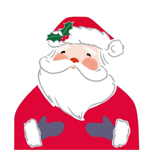 Santa Napkin