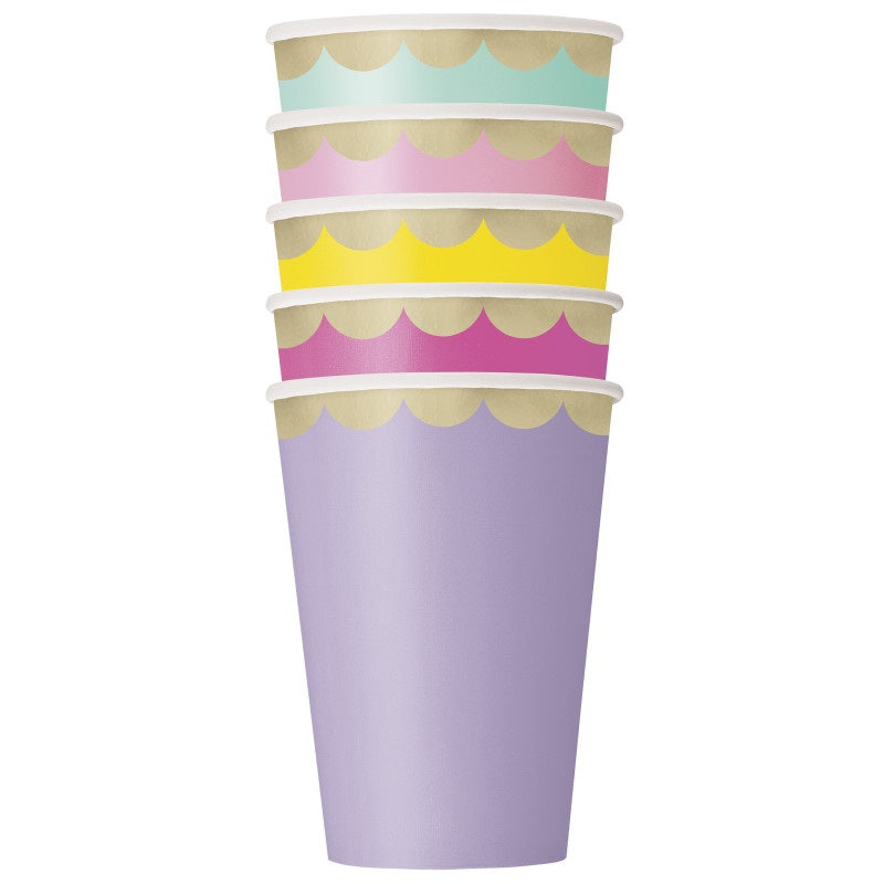 pastel cups