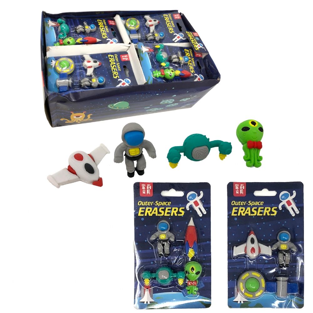 Space eraser set