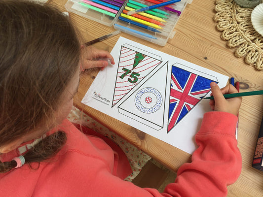Printable VE Day Bunting