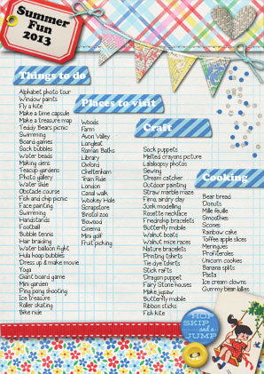 summer bucket list