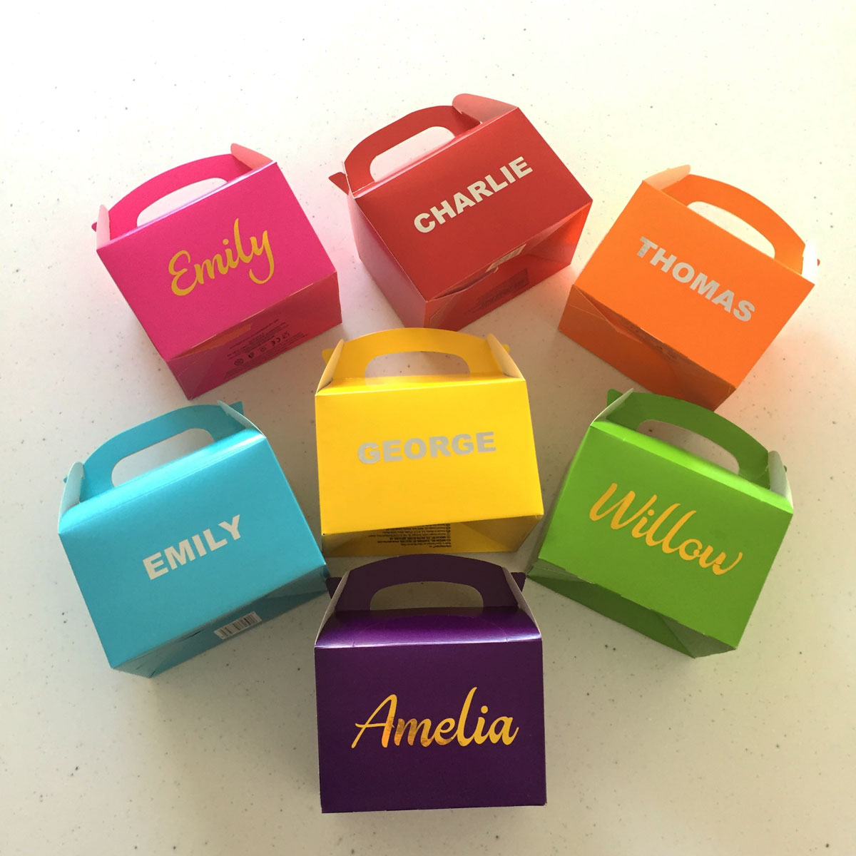 Personalised boxes