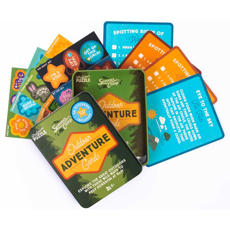 Card Craft Adventure Outdoor Adventure Cards — 50 Outdoor Activities for Kids – The Party Pirate