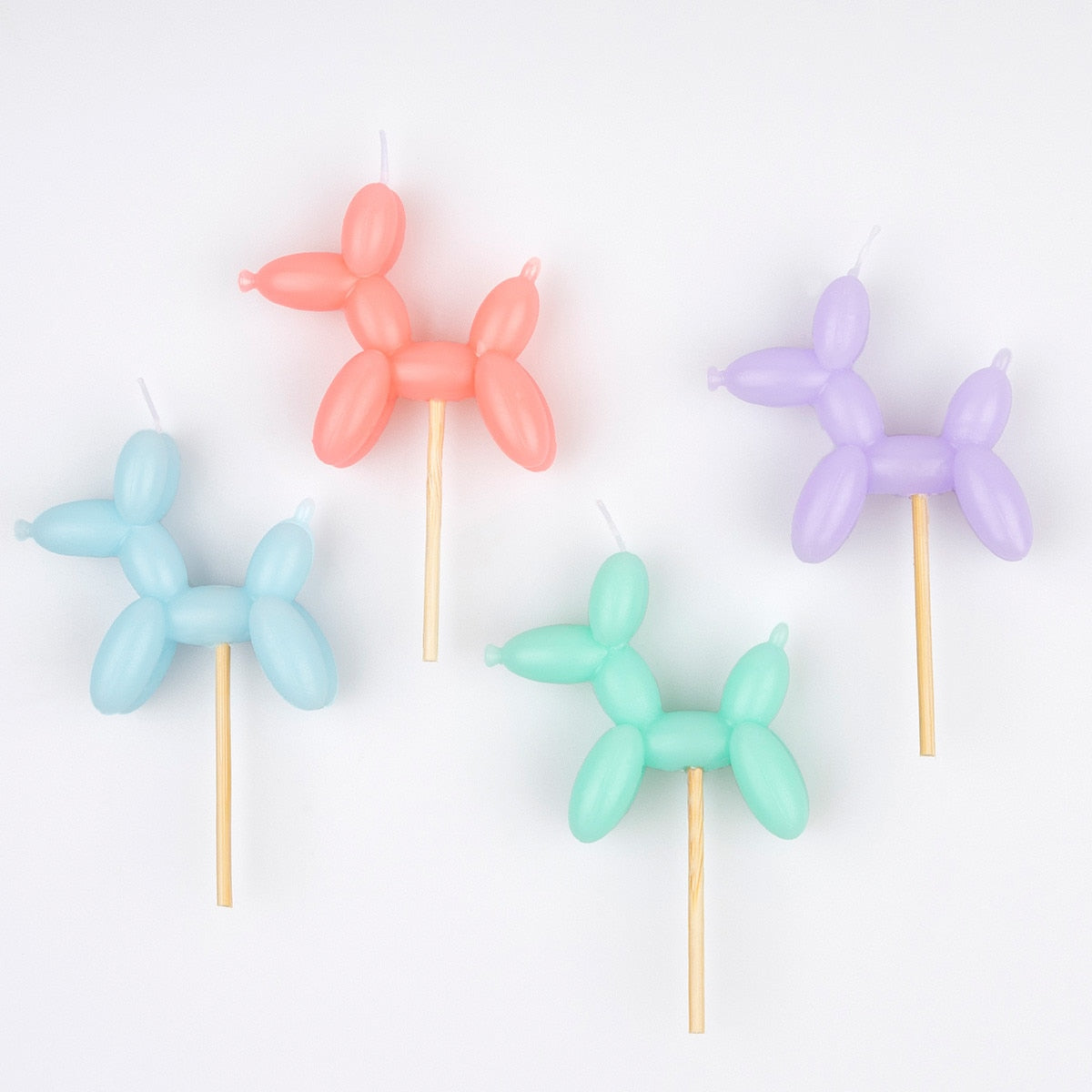 Balloon Dog Candles - 4 pack