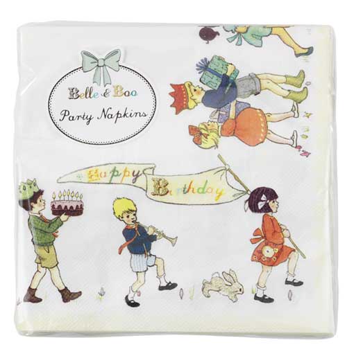 Belle and Boo Paper Napkins
