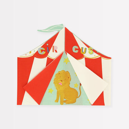 Circus Big Top Napkins - 16pk