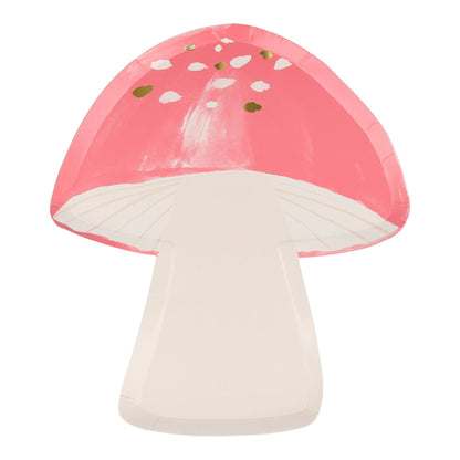 Fairy Mushroom Plates (x 8)