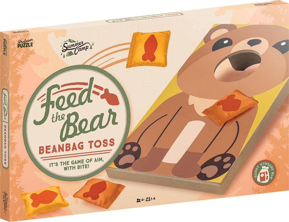 Feed The Bear Beanbag Toss Game