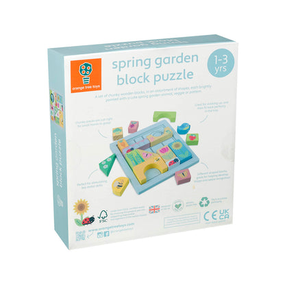 Spring Garden Block Wooden Puzzle