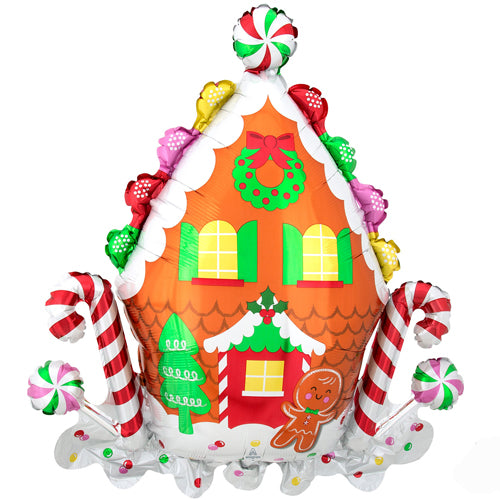 Gingerbread house balloon