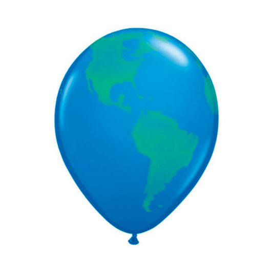 globe balloons decorations