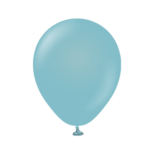 Latex Mini Balloons - Blue Glass 5" - 5pk